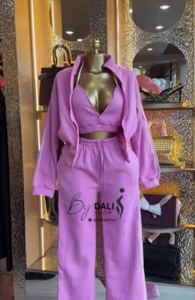 Ensemble décontracté rose