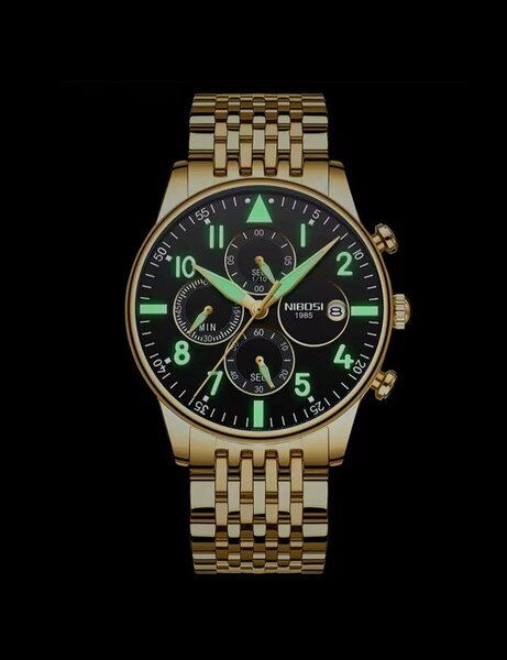 Montre Chronographe Élégante Homme