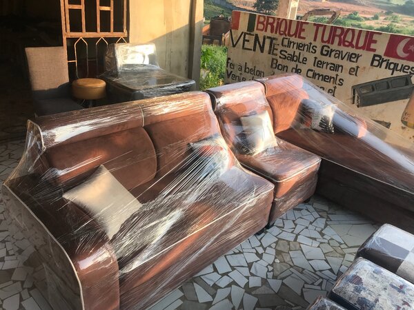 Canapé d'angle moderne