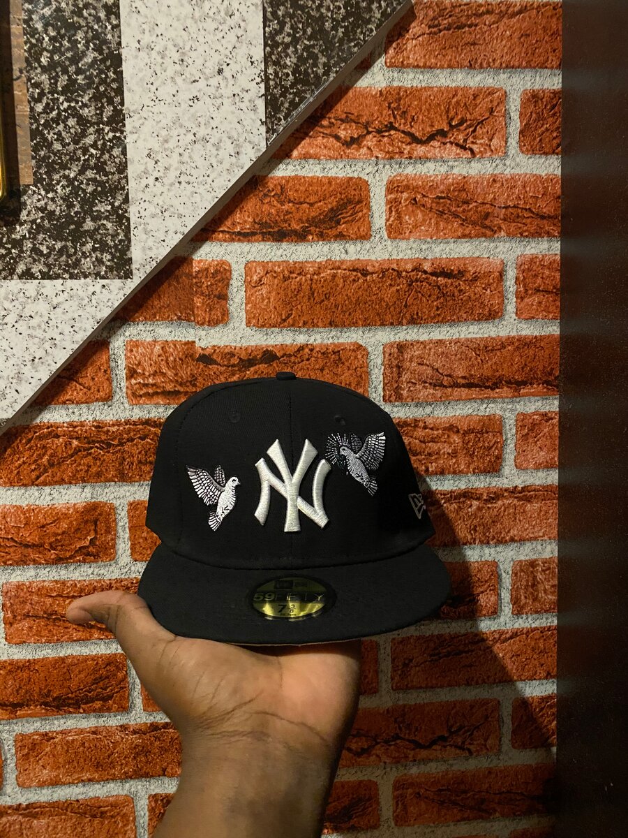 Casquette NY Noir Vintage