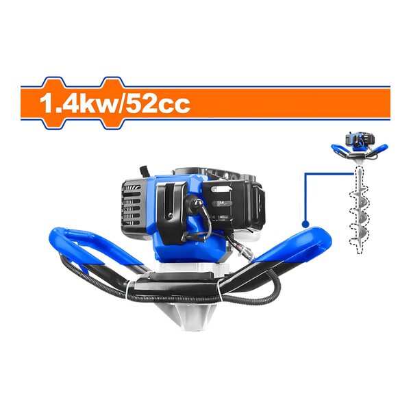 Tarière thermique 52cc puissante