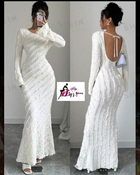 Robe Longue Évasée Élégante