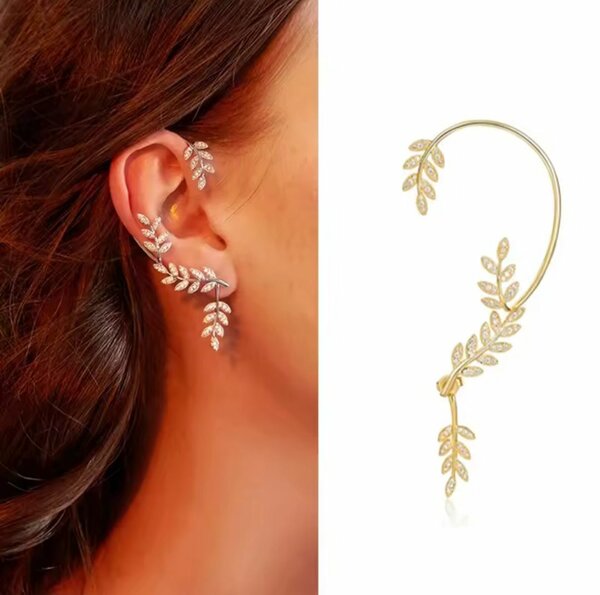 Boucles d'oreilles liane élégantes