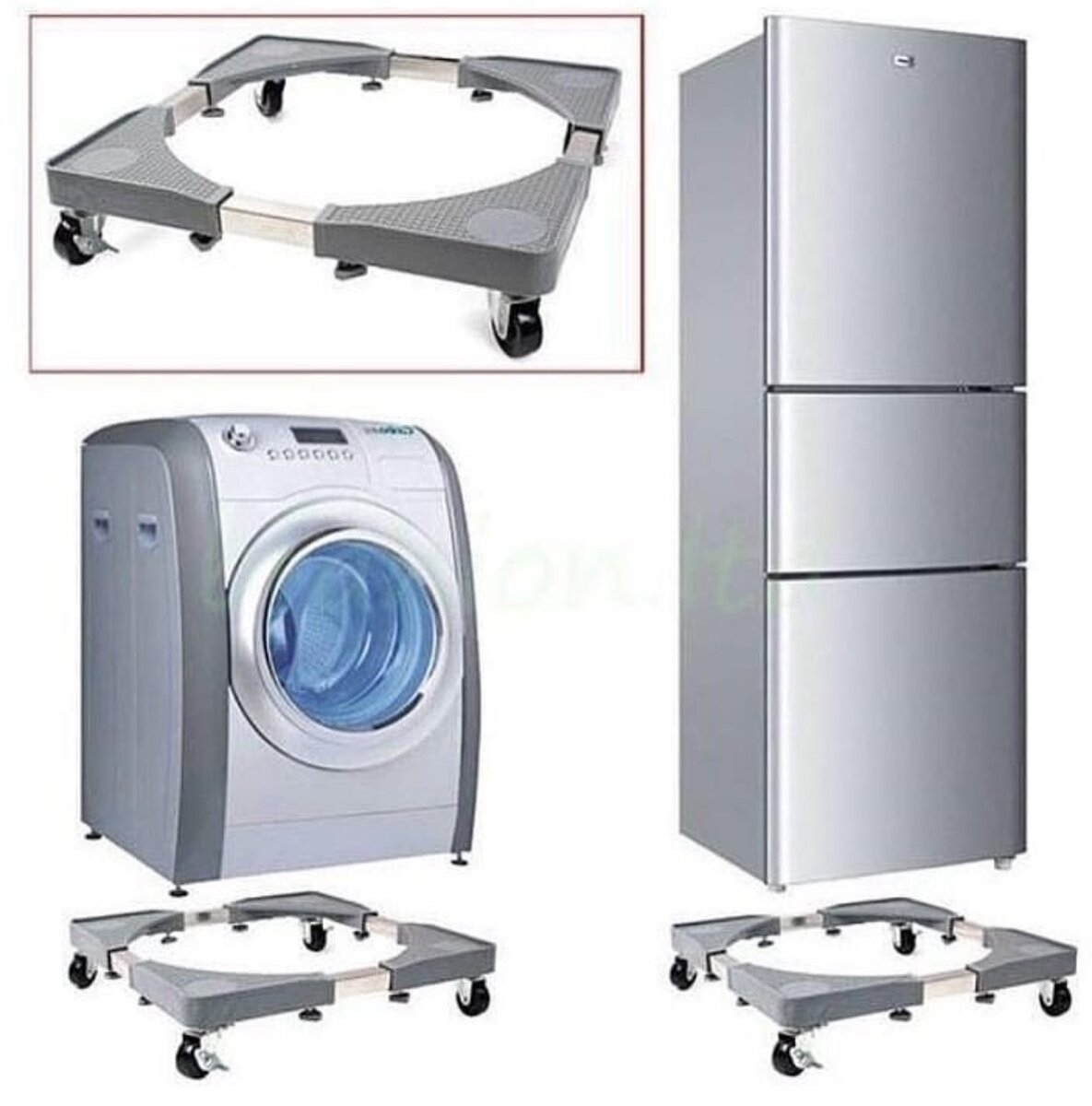 Fridge stand/washing machine stand