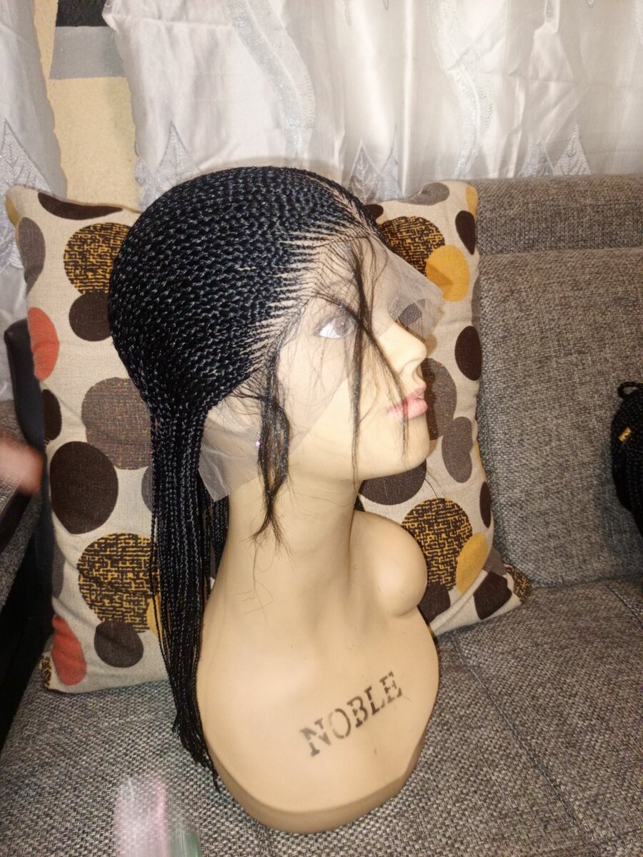 Perruque tresse caviar fin fin