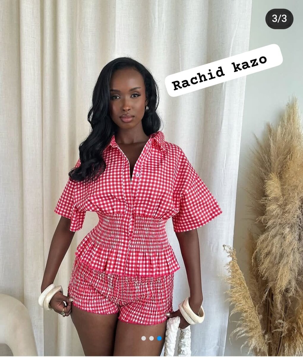 Ensemble Vichy Chic Femme