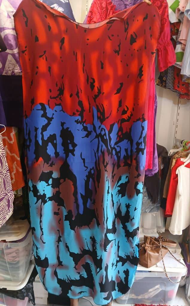 Robe élégante imprimée