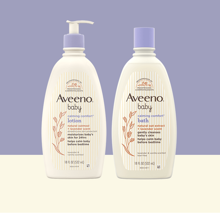 Baby Calming Comfort Bath + Lotion Set