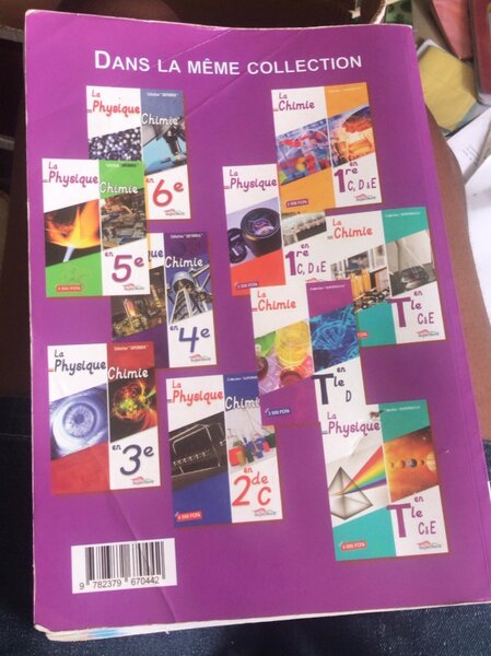 Livre Physique Terminale D