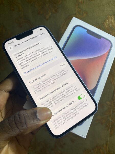 Smartphone Apple élégant
