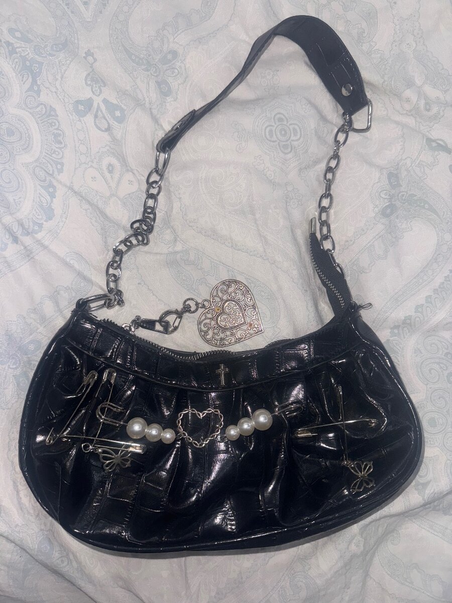 Сумка Y2K, альт стиль