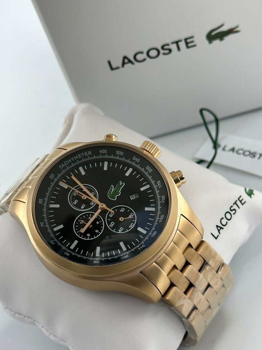 Montre Homme Lacoste Dorée