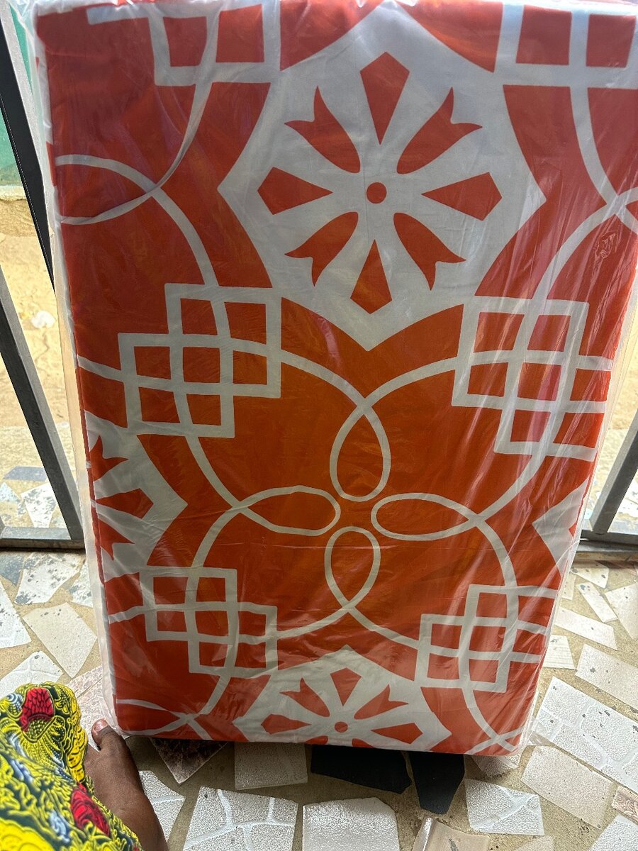 Matelas imprimés floraux