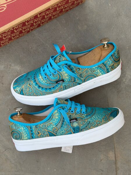 Baskets Vans Paisley Bleu