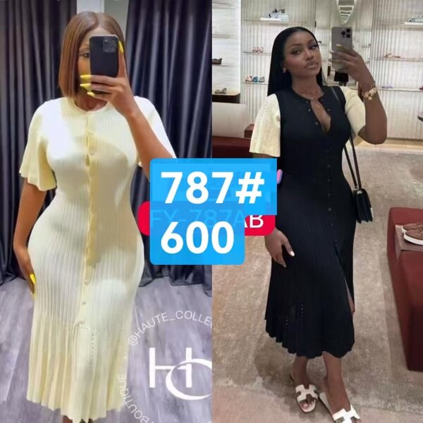 Robe élégante bicolore