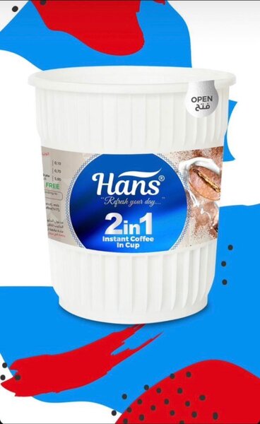 Hans Café Instantané 2en1