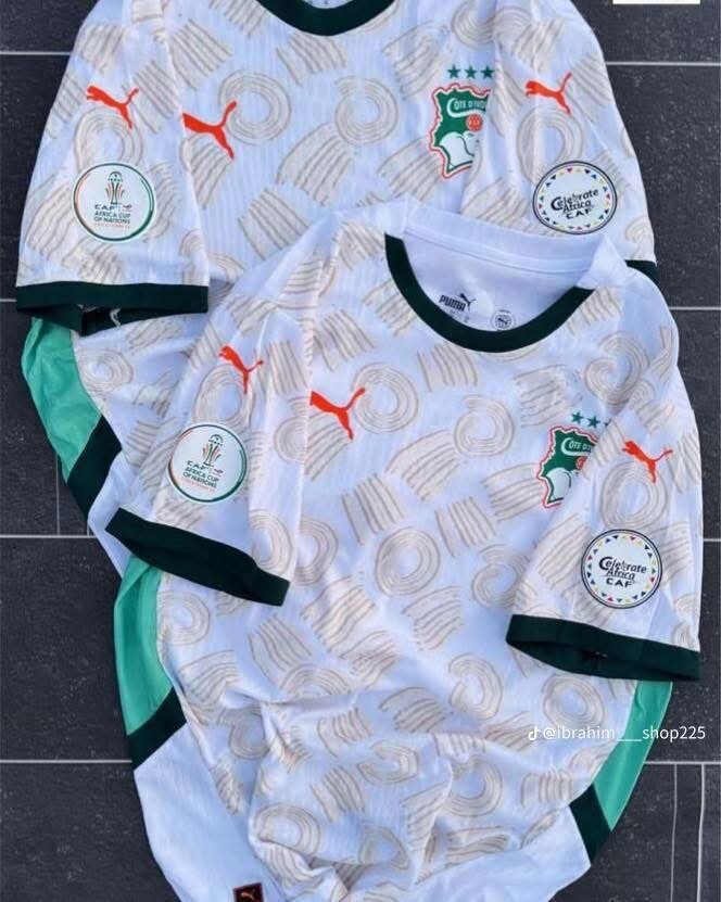 Maillots Côte d'Ivoire Puma
