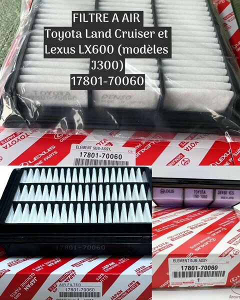 Filtre à air Toyota 17801-70060