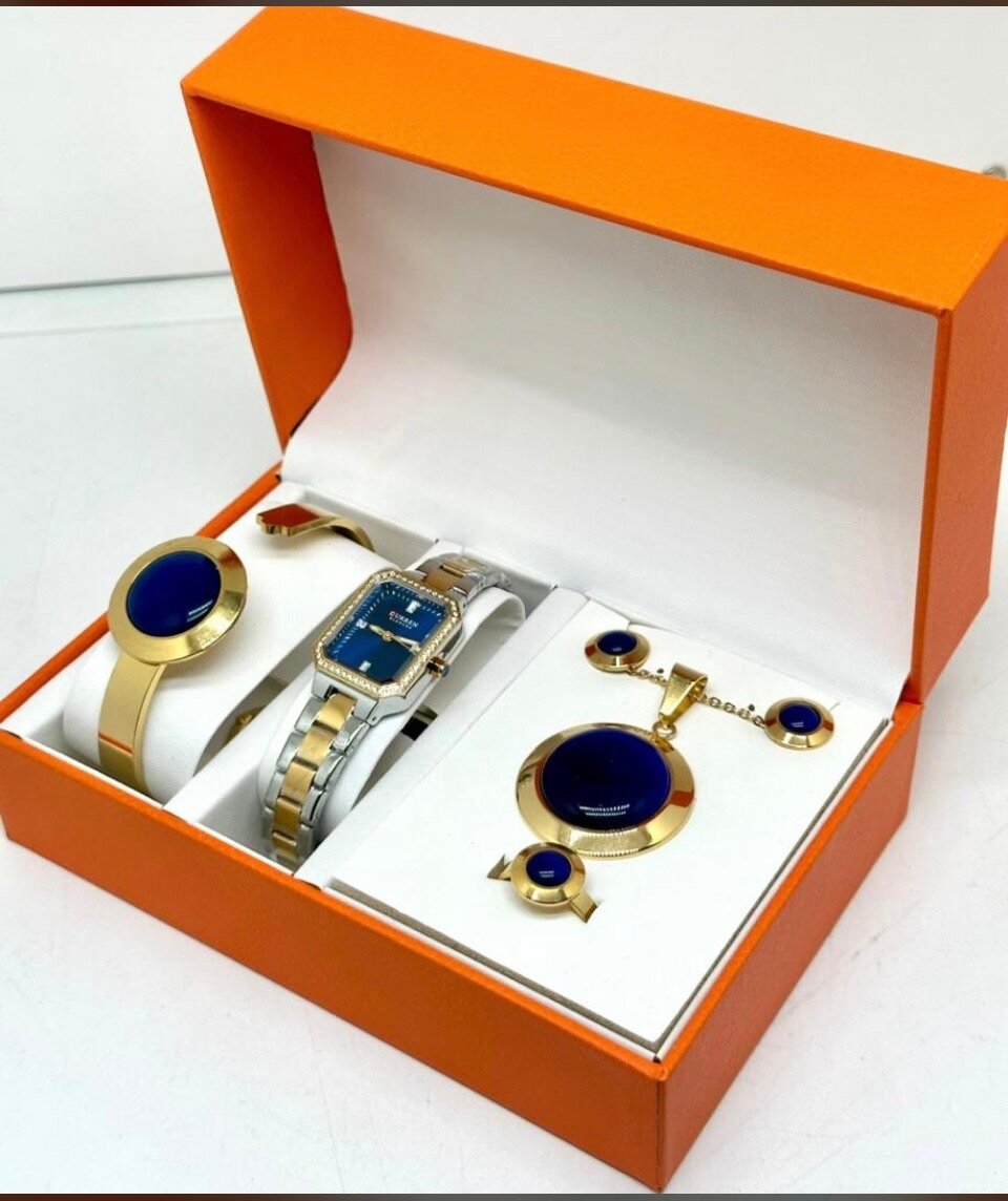 Coffret Montre et Bijoux Élégant