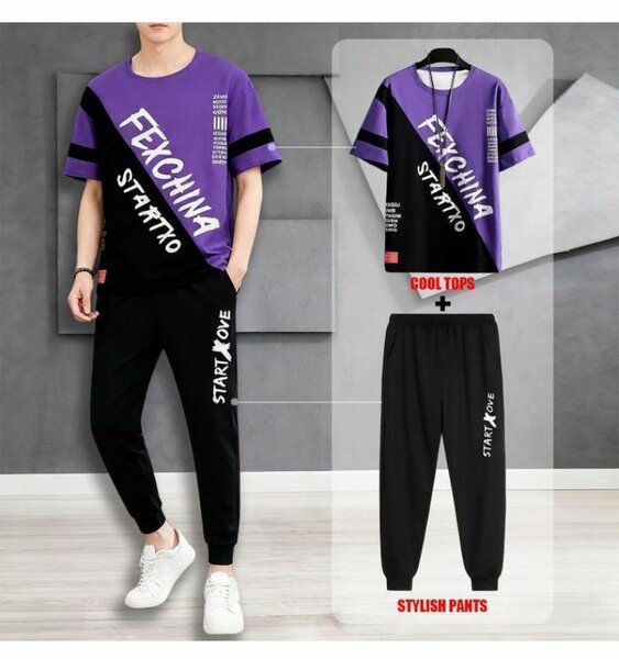 Ensemble T-shirt et Pantalon Décontracté