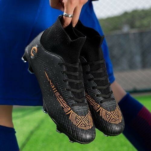 Football Shoes Football Sneakers Soccer Boots - Black