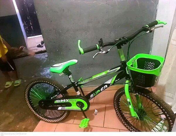 Vélo BMX Enfant Vert