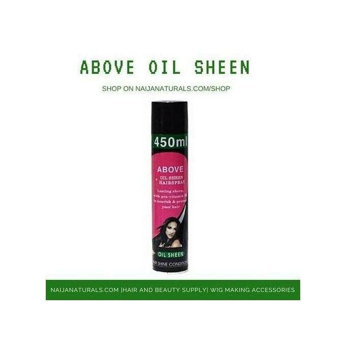 Above Oil Sheen Hair Spray