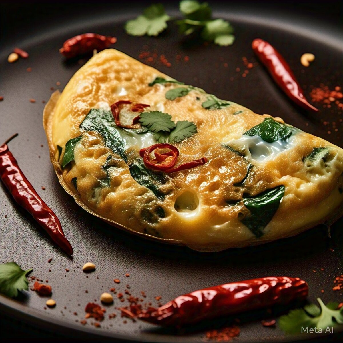 Diabetic Omelette in Butter