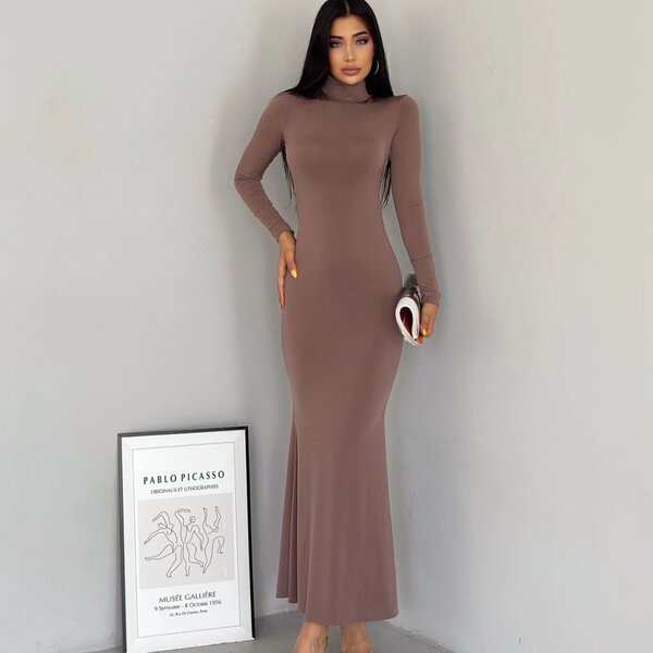 Платье- водолазка, производство Турция