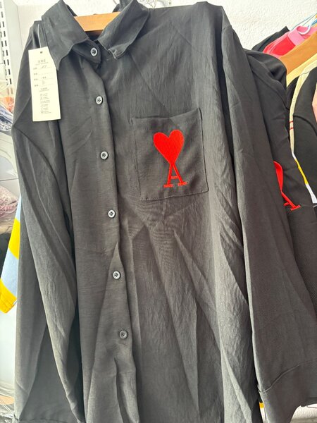Chemise à cœur élégant