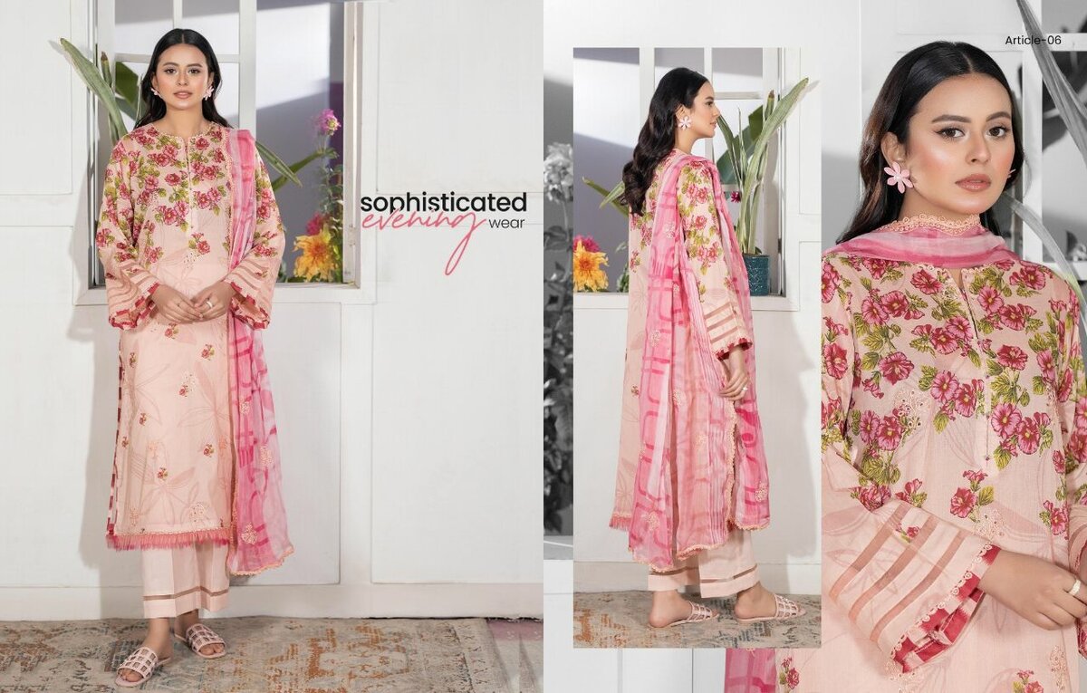 Embroidered collection