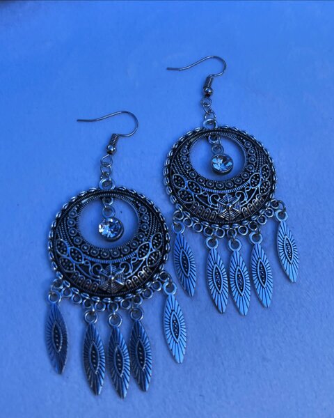 Сережки в этно стиле ✨