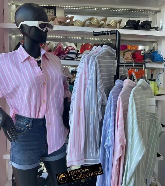 Chemise Rayée Décontractée