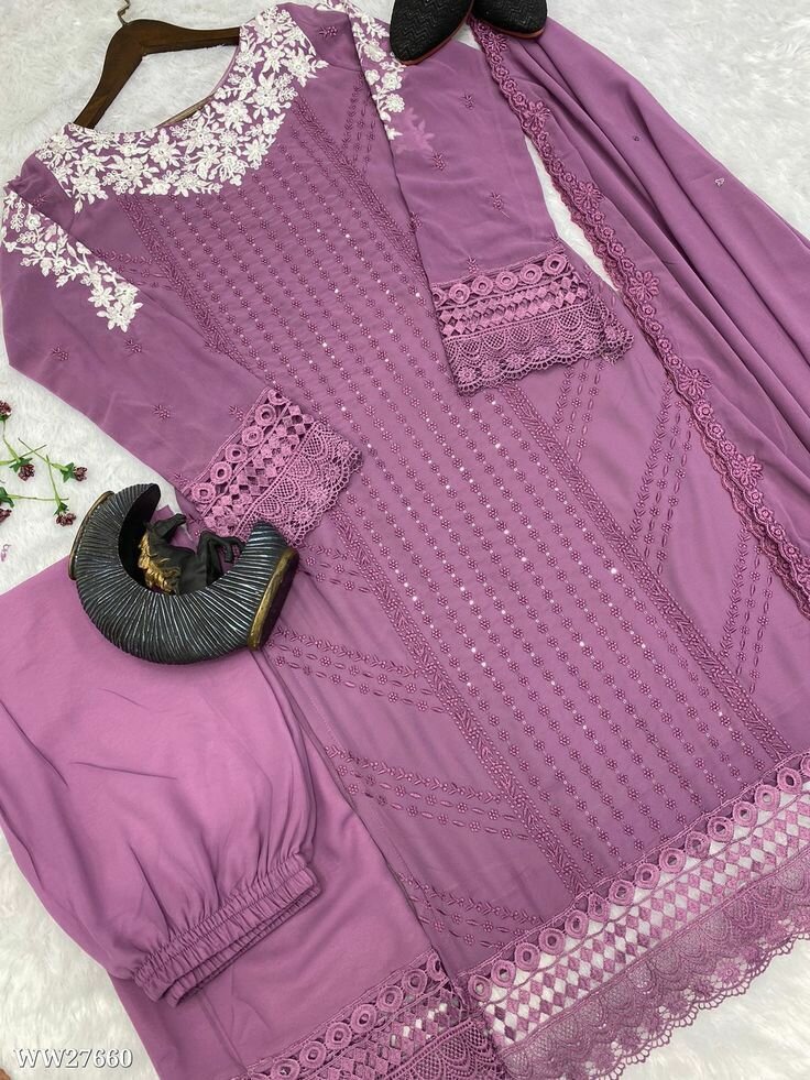 Organza 3 Peace Suit