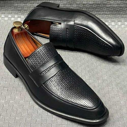 Mocassins élégants en cuir