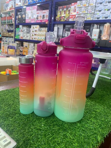 3 in 1 drinking bottle