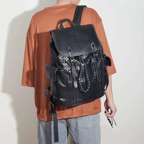 Sac à dos en cuir élégant