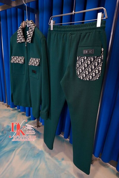 Ensemble vert élégant Dior