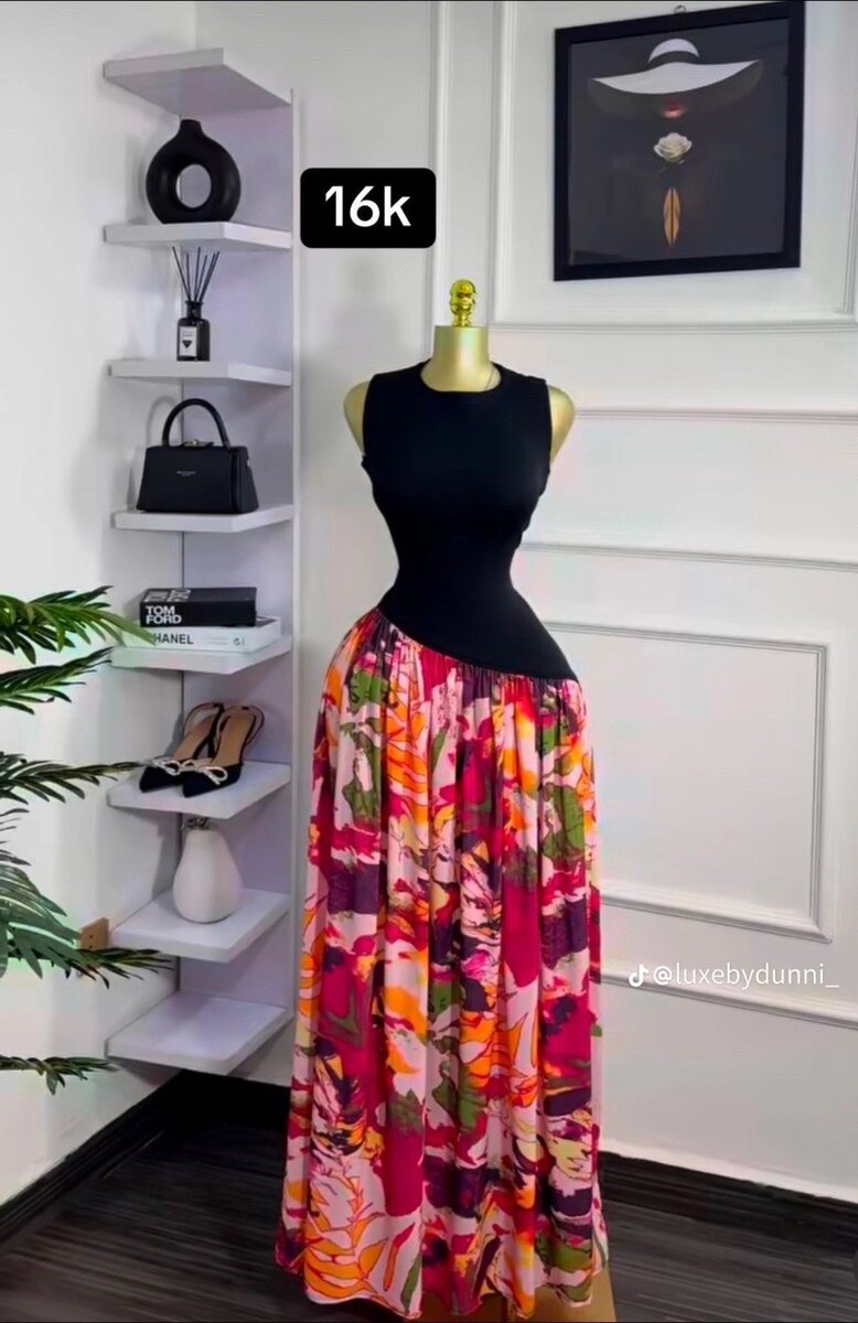 Robe élégante et moderne