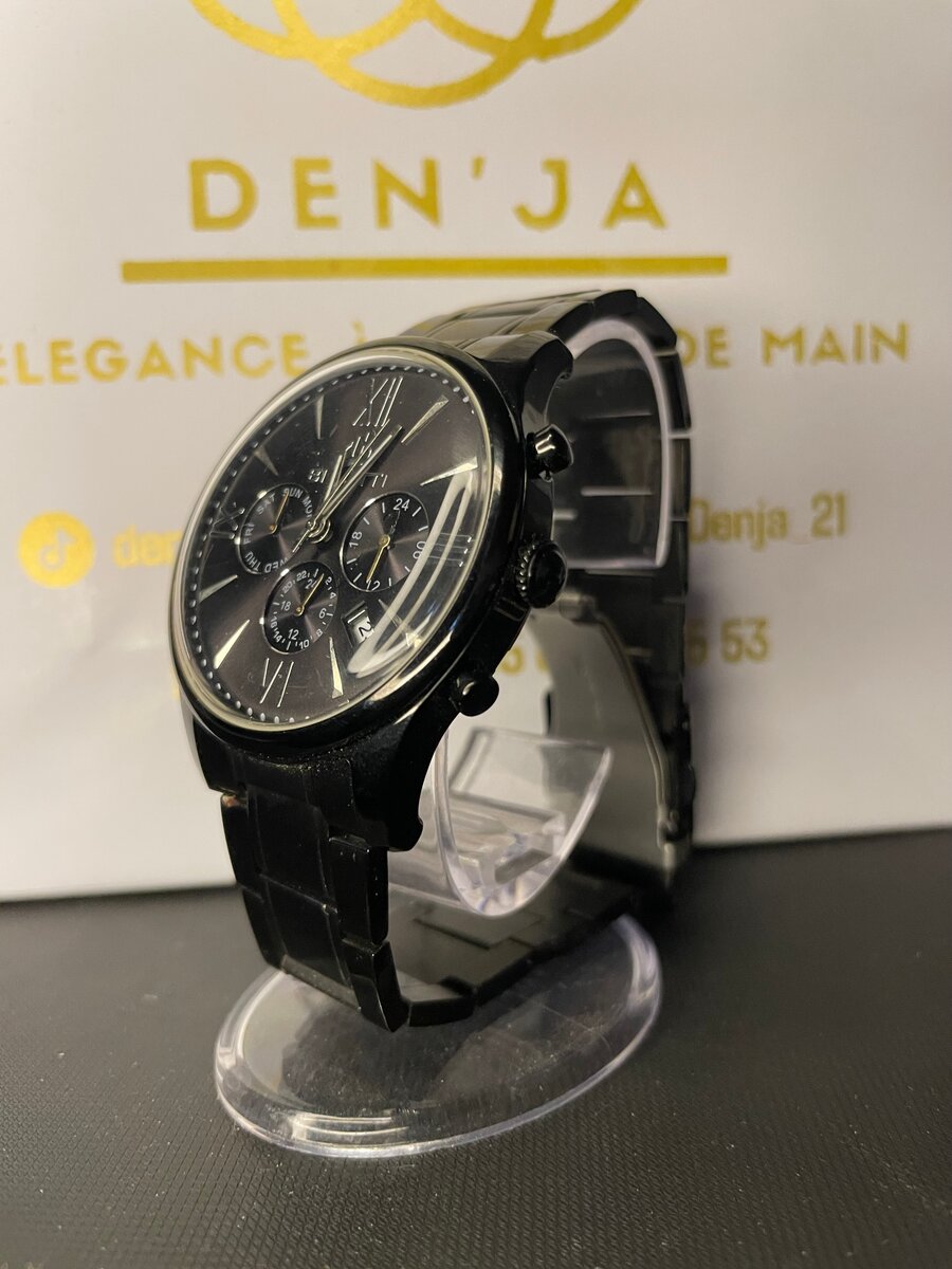 Montre Homme Élegante Noire