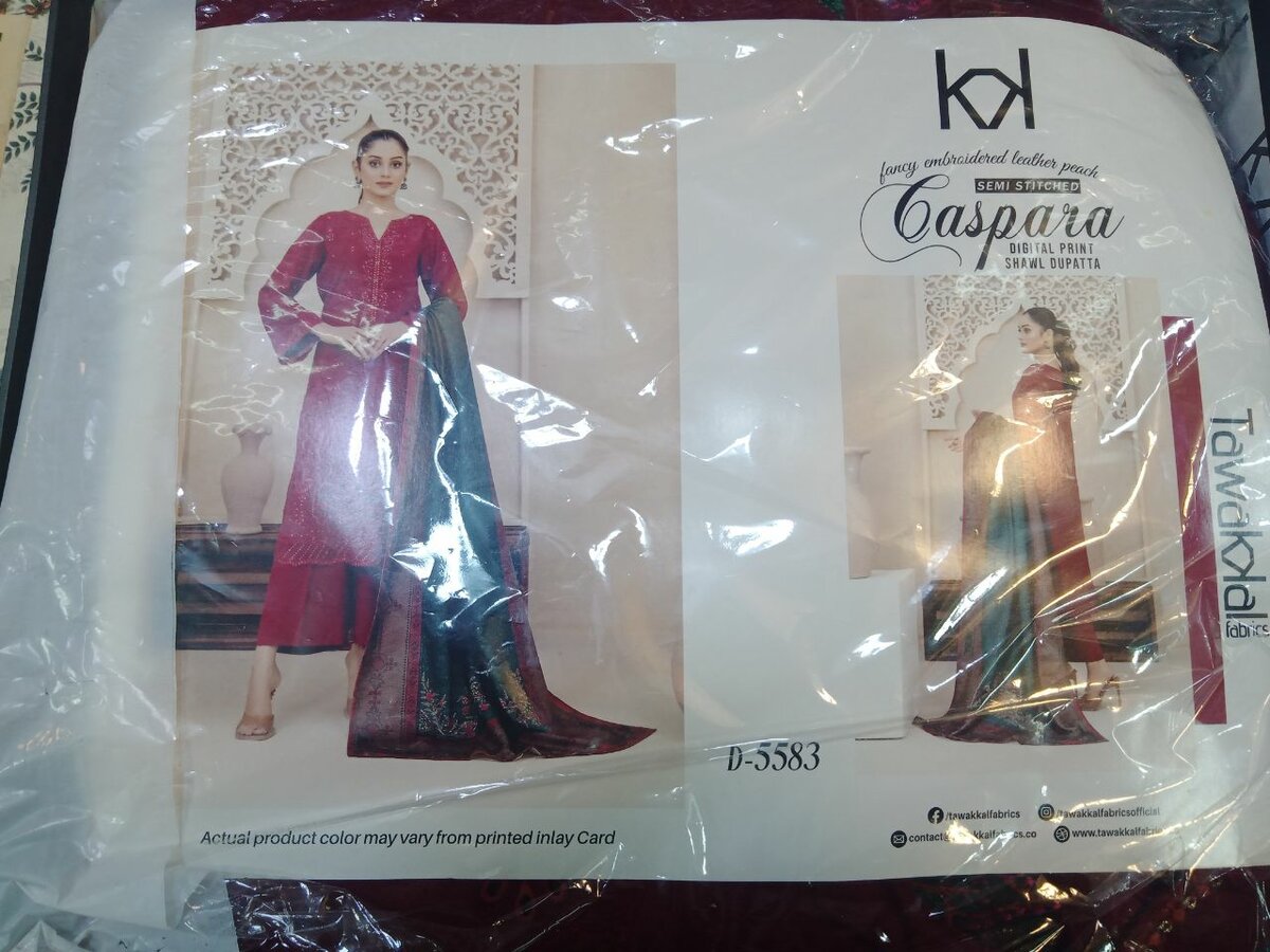 Shahi Tawaqal Semi Stitched