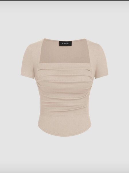 Top asymétrique élégant femme