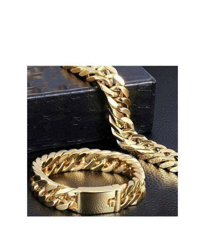 Parure en acier inoxydable