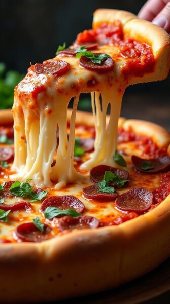 Pizza Gourmet Délicieuse