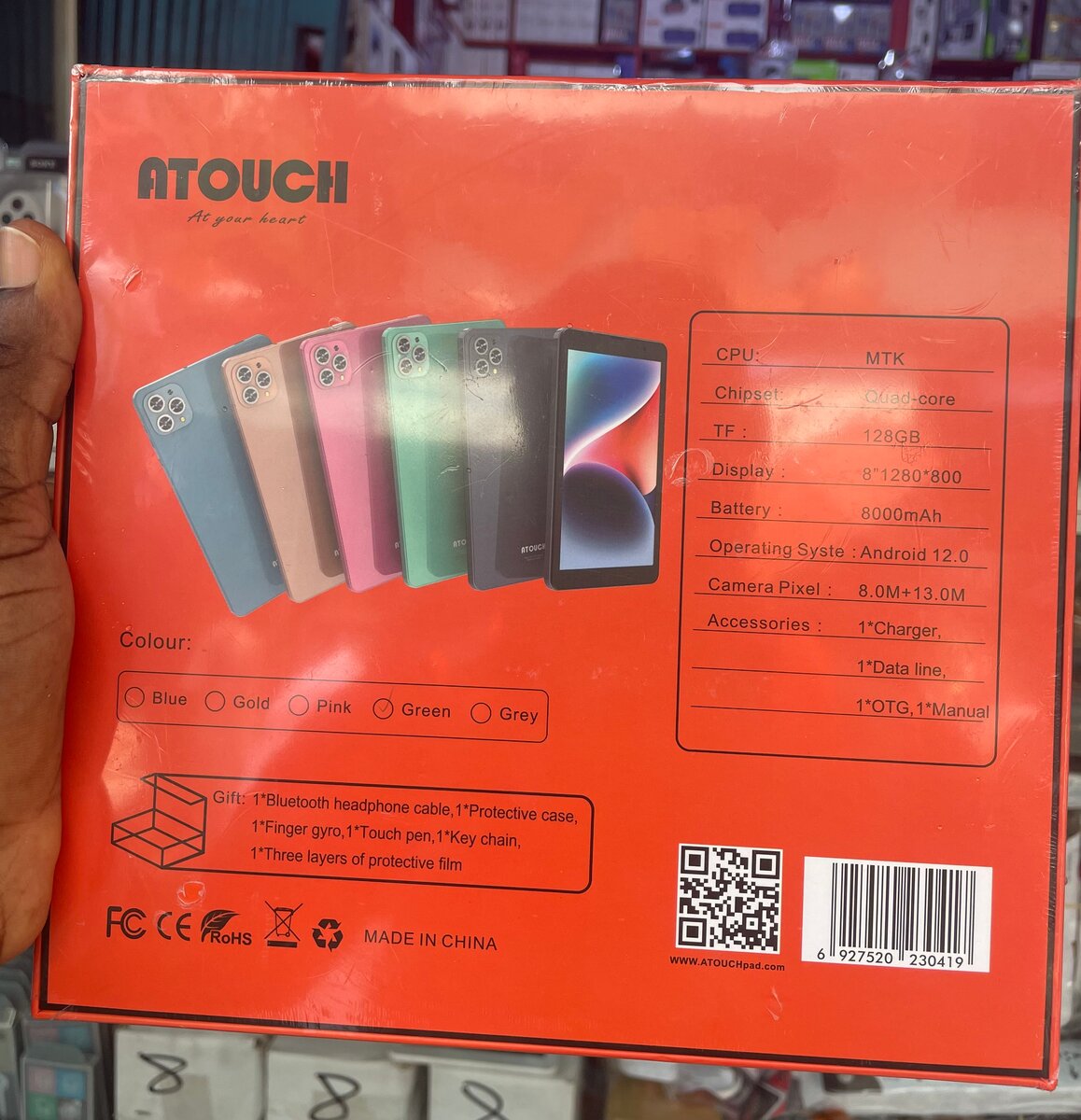 Tablette ATOUCH M-T3 8GB