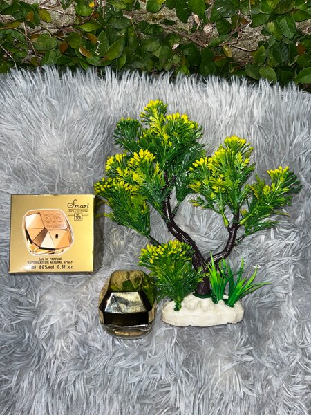 Parfum élégant doré