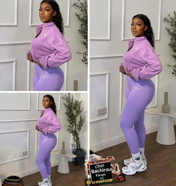 Ensemble de sport femme violet