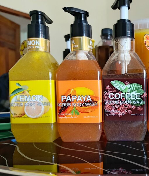 Gel gomman exfoliant parfumé