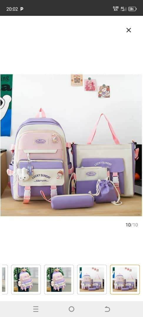 Ensemble Cartable 5 Pièces