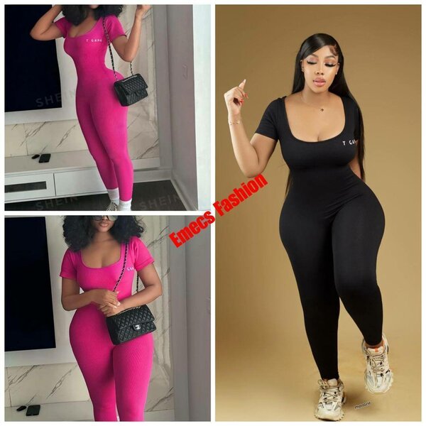 Combinaison moulante élégante